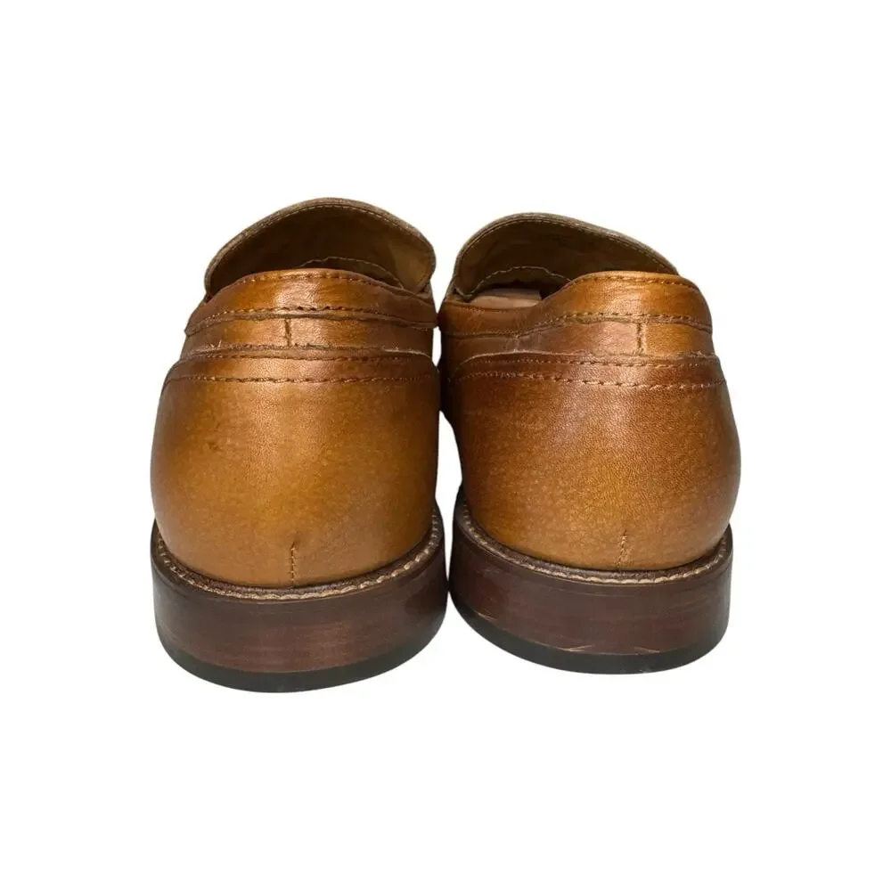 Aldo NEW Cognac Schegerflex Horsebit Leather Loafers Men’s Size 13 Brown